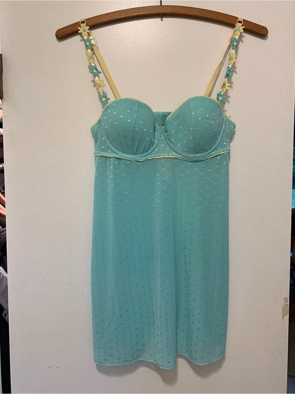 Vintage Y2K Rampage Daisy Lingerie Set